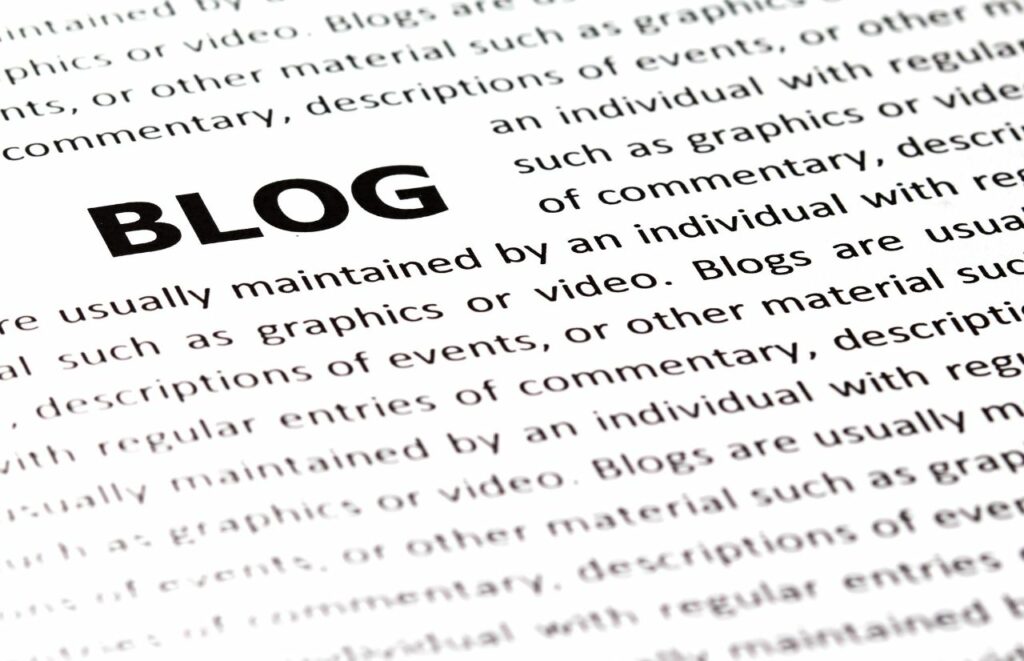 Blogging paragraphs on the article