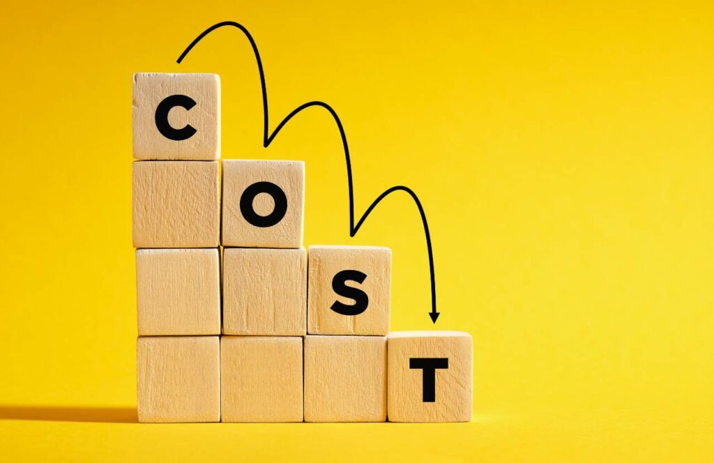 Wooden blocks stacked with the letters of the word "cost" on them and descending downward. Read more to learn how to do a technical site audit after the Google update.