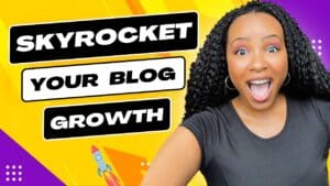 Nikida teaching How to Scale Your Blog Business in Simple to follow Steps